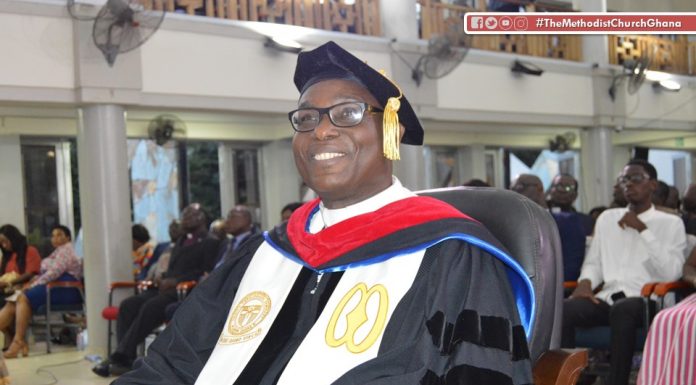 investiture of very Rev Prof Johnson Kwabena Asamoah Gyadu as president of trinity theological seminary